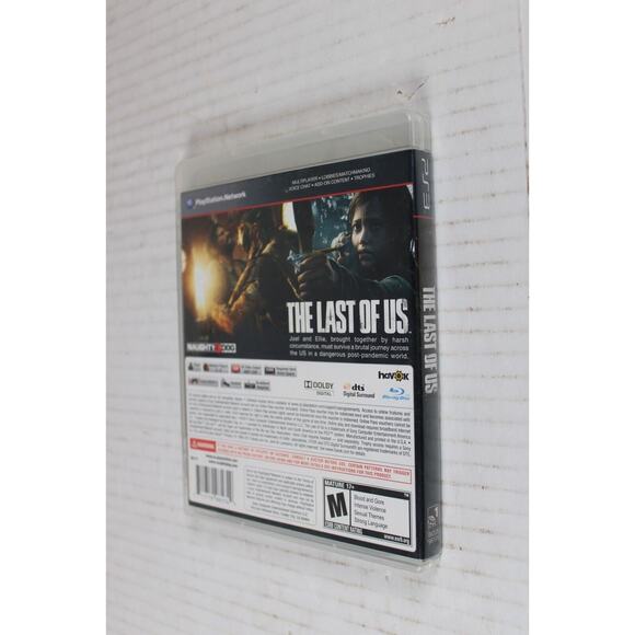 The Last of Us (Sony PlayStation 3, 2013, PS3) W/ Naughty Dog Stickers - Picture 6 of 12